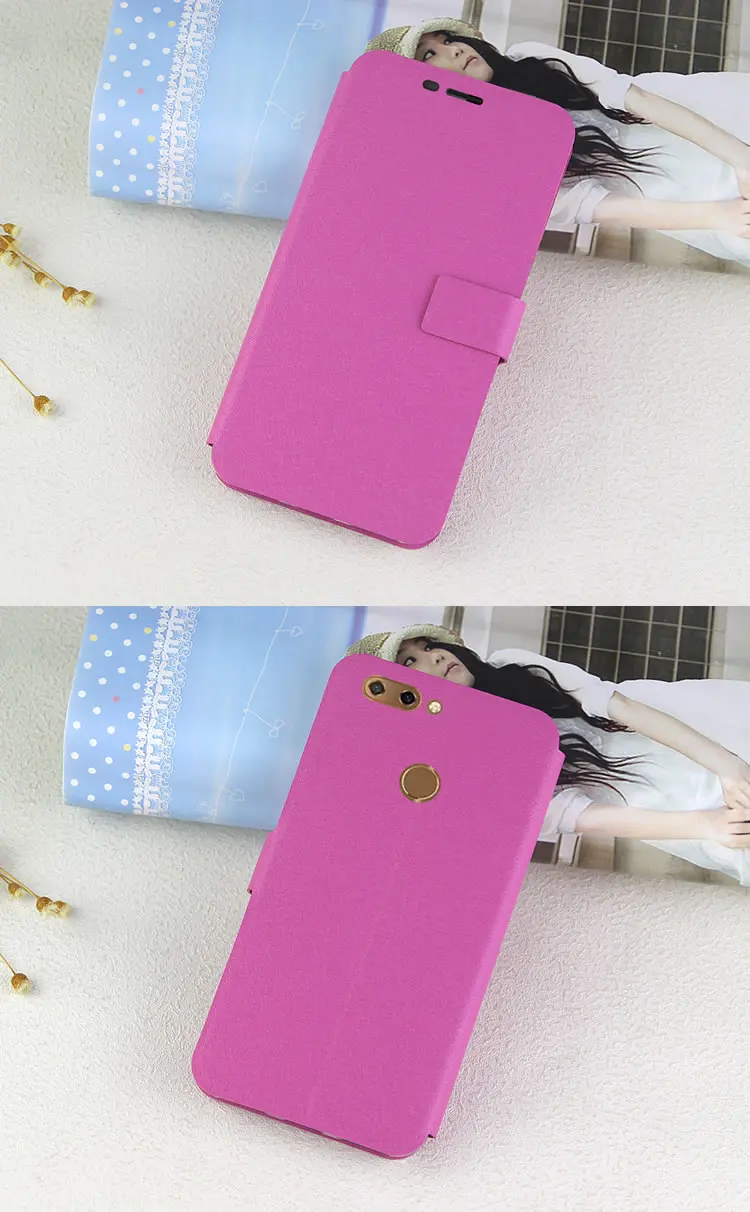 Zte Blade V9 чехол Funda 5," zte V9 blade чехол Роскошный Ультратонкий pu кожаный чехол Мягкая ТПУ подставка чехол для zte Blade V9 флип-чехол