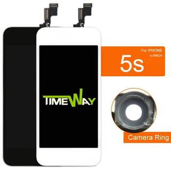 

10PCS AAA LCD For iphone 5S Screen Display With Touch Digitizer Assembly Replacement No Dead Pixel For iphone 5S LCD Free ship