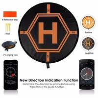 80cm High Quality Fast-fold Luminous Parking Apron Foldable Landing Pad for Mavic mini 3 Pro/Mavic 2 Pro/3/Air 2/2S Inspire 1 2 2