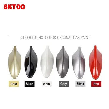 

SKTOO Car shark fin antenna with blank radio auto roof antennas to cars antena with aerials for chevrolet cruze aveo sedan