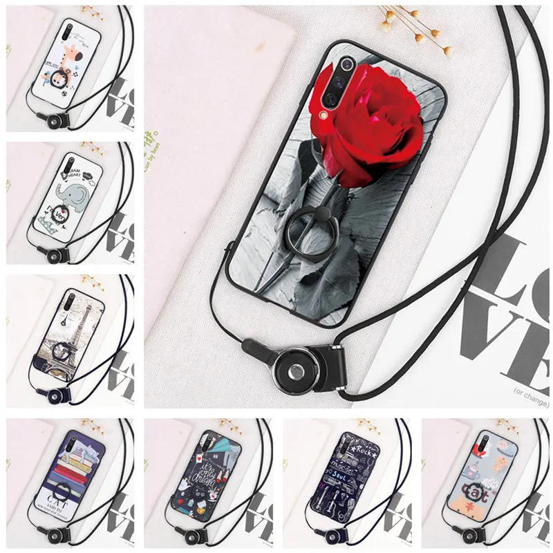 

Strap Case For Xiaomi Redmi 6 Pro Note 4 4X 5 Plus Mi 8 Lite 9 SE A1 A2 5X 6X Mix 2S Finger Ring Holder Stand Case for Redmi
