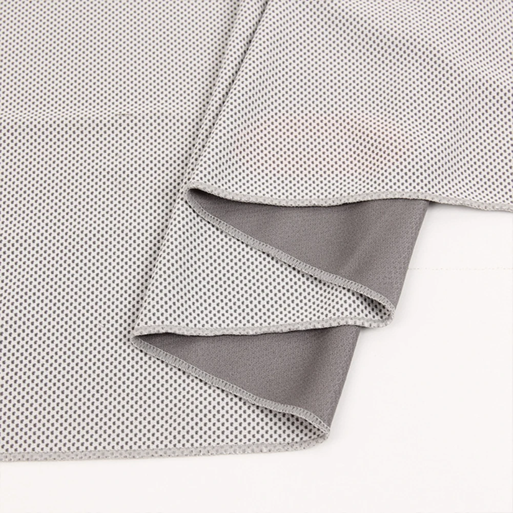 Быстросохнущее спортивное полотенце из микрофибры для фитнеса, быстросохнущее полотенце для занятий йогой и спортом на открытом воздухе - Цвет: gray