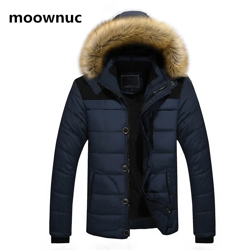 2018 Winter Jacket Men Cotton Padded Jacket Male Clothing Men's Parkas
