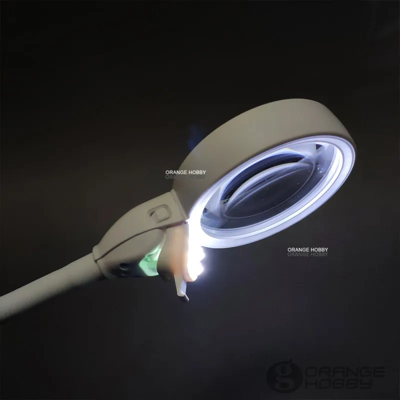 Светодиодный увеличитель OHS MWS T7006 с клипсой для моделей хобби Аксессуары