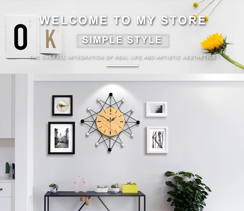 barber pole clock home 3d clock wall (1)