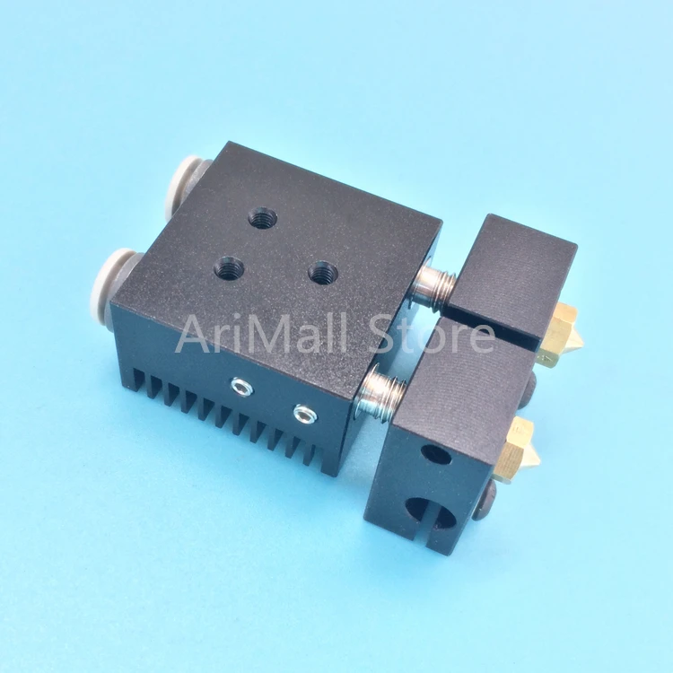 Запчасти для 3D-принтера Cyclops и Chimera 2 в out hotend black Dual Head прямой экструдер набор |