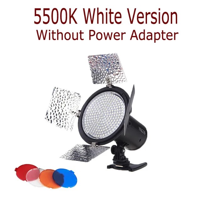 Yongnuo Yn216 5500k 3200 5500k Bi Color Led Video Fill Light Lighting With 4 Color Filters Yn 216 For Dv Dslr Camera Canon Nikon Fill Light Led Videoled Video Light Aliexpress