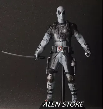 

Toys Deadpool PVC Action Figure Collectible Model Toy 12" 28cm sliver