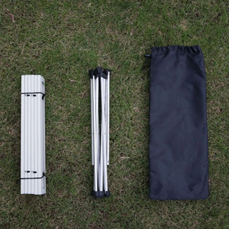  Portable outdoor camping table aluminum folding beach camping table ultralight waterproof outdoor M