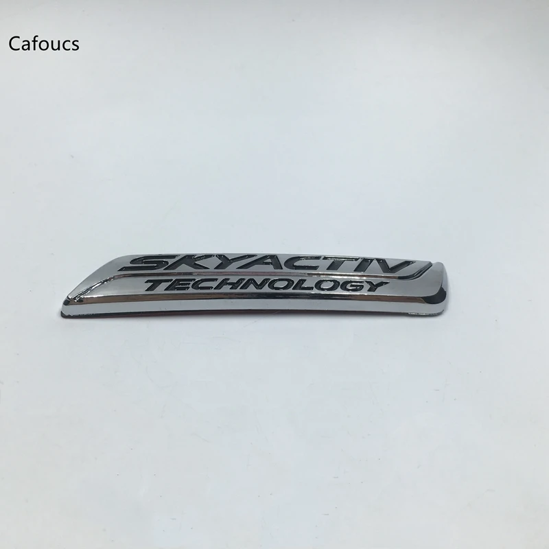 

For Mazda 2 3 6 cx-3 cx-5 cx5 cx-7 Skyactiv Technology Emblem Car Rear Sticker Auto Badge Symbol 105*20mm