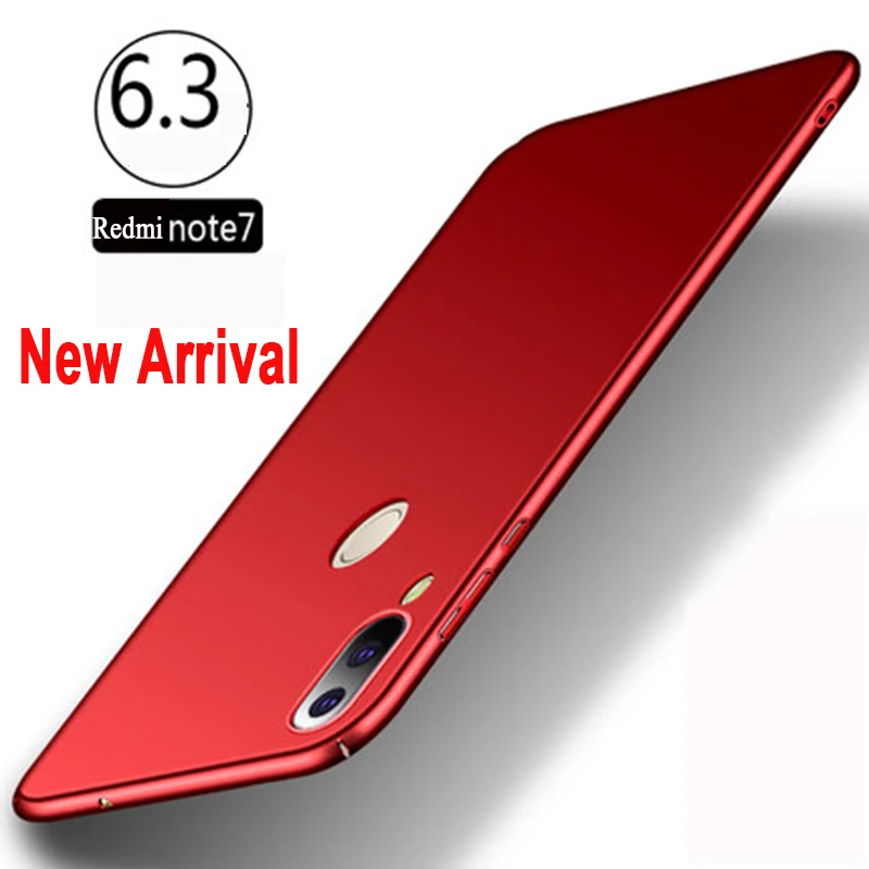 

Matte Case For Xiaomi Redmi Note 7 Pro K20 7A Hard Cass For Xiaomi Mi 9T 9SE Pocophone F1 8Lite 5S Ultra Thin Plastic Back Cover