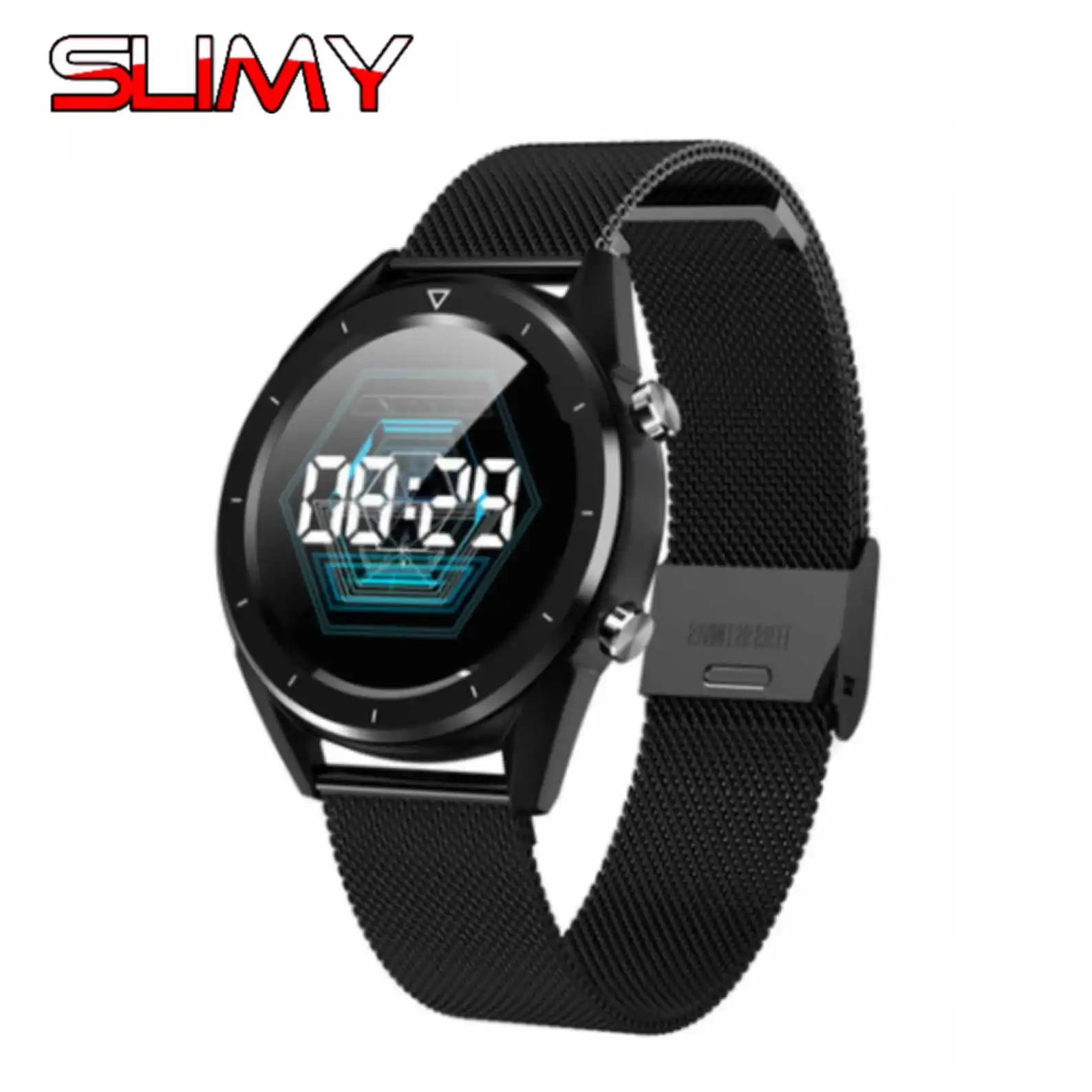 

Slimy IP68 Smart Watch DT28 with Heart Rate Monitor Blood Pressure Sleep Monitor Bluetooth Smartwatch for Xiaomi Huawei Iphone