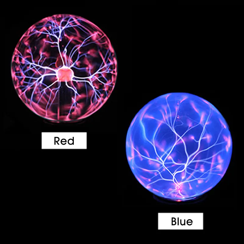 Ceny Kula plazmowa światło magia Crysta kula świetlna Ion okrągłe oświetlenie karnawałowe lampy tworzące nastrój dla KTV oczyszczanie powietrza nowość lampki nocne