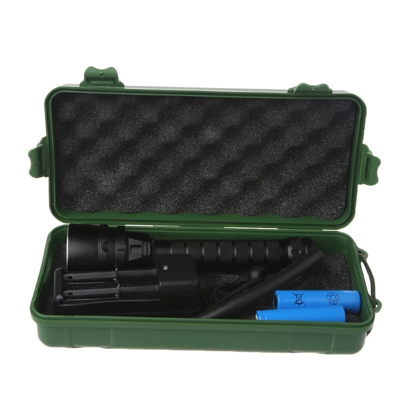 

Diving Flashlight Torch 5*T6 LED 200M Underwater Waterproof lamp Accent light