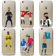 Paris Saint Germain PSG Phone Case for iPhone 5 5S SE 6 6S Plus football Neymar jr Hard PC Cover For iPhone X 7 7Plus 8 8 Plus