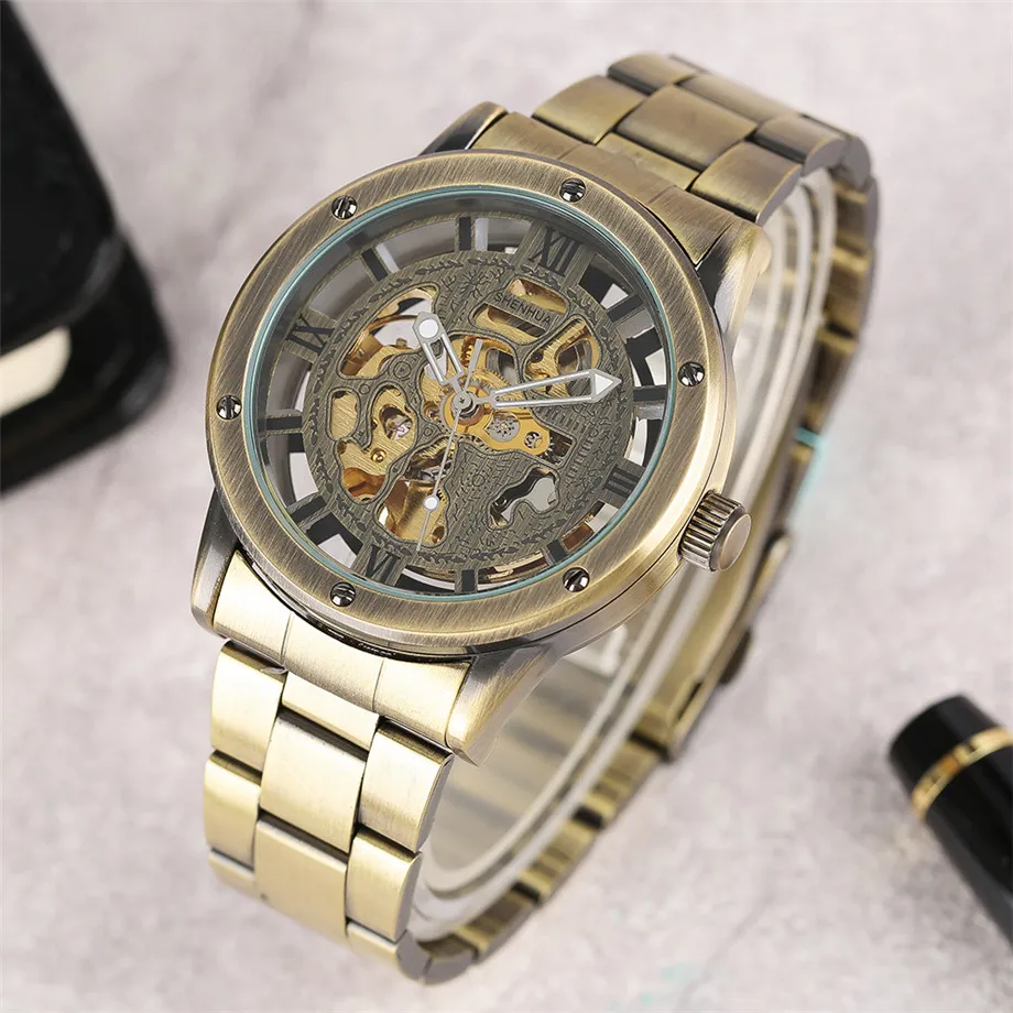 automatic men's wristwatch