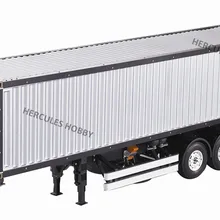 [HERCULES HOBBY] TAMIYA Tractor Truck 1/14 Scale 3 Axle 40 Foot Container полуприцеп Сделано в Китае