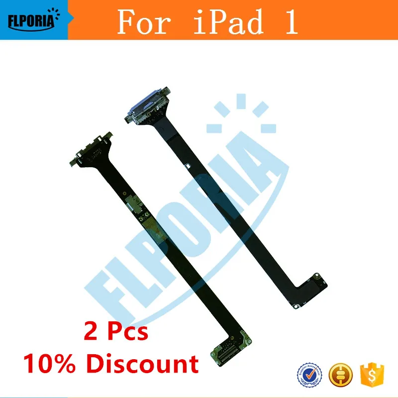 

Original For iPad 1 USB Charger Charging Dock Connector Port Flex Cable Ribbon Plug Repair Part With Tracking Number