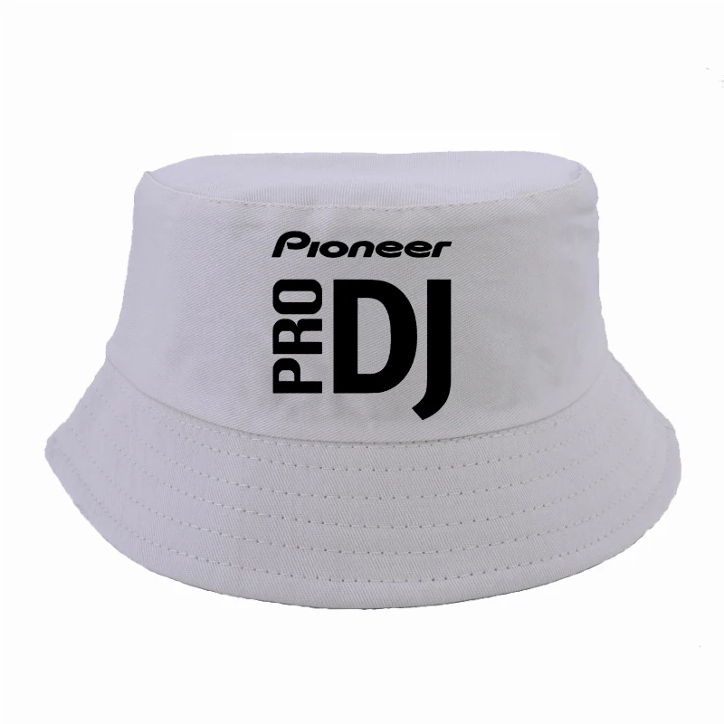 DJ نمط بايونير كاب الصيف بارد الشمس دلو القبعات النساء الرجال طباعة بايونير DJ برو صياد قبعة بنما دلو قبعة العظام