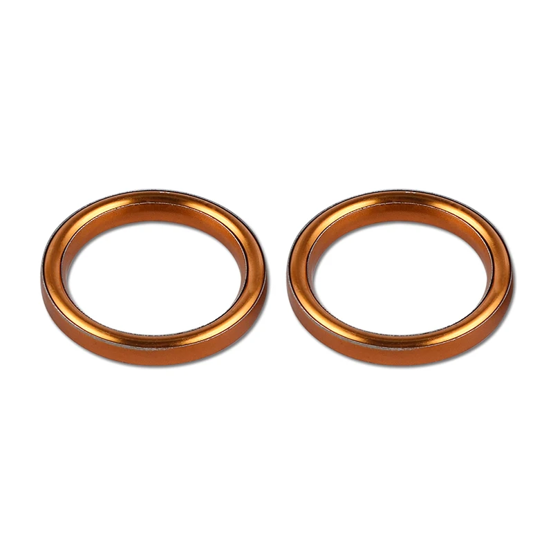 2PCS Exhaust Muffler Pipe Gasket For Honda VF750C VF750S VFR750F VFR750R VFR800 VFR800FI VF 750C 750S VFR 750R 750F 800