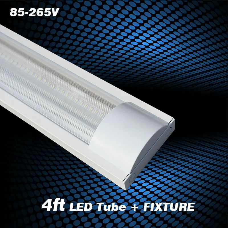 4ft 20w explosion proof led tube lights stripe cover fluorescent tube light fixture covers