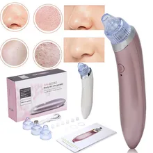 Горячая зарядка через USB, пылесос-очиститель акне устройство для удаления черных точек, Электрический Очиститель для кожи, уход за лицом, очиститель пор, makuup Care#0406