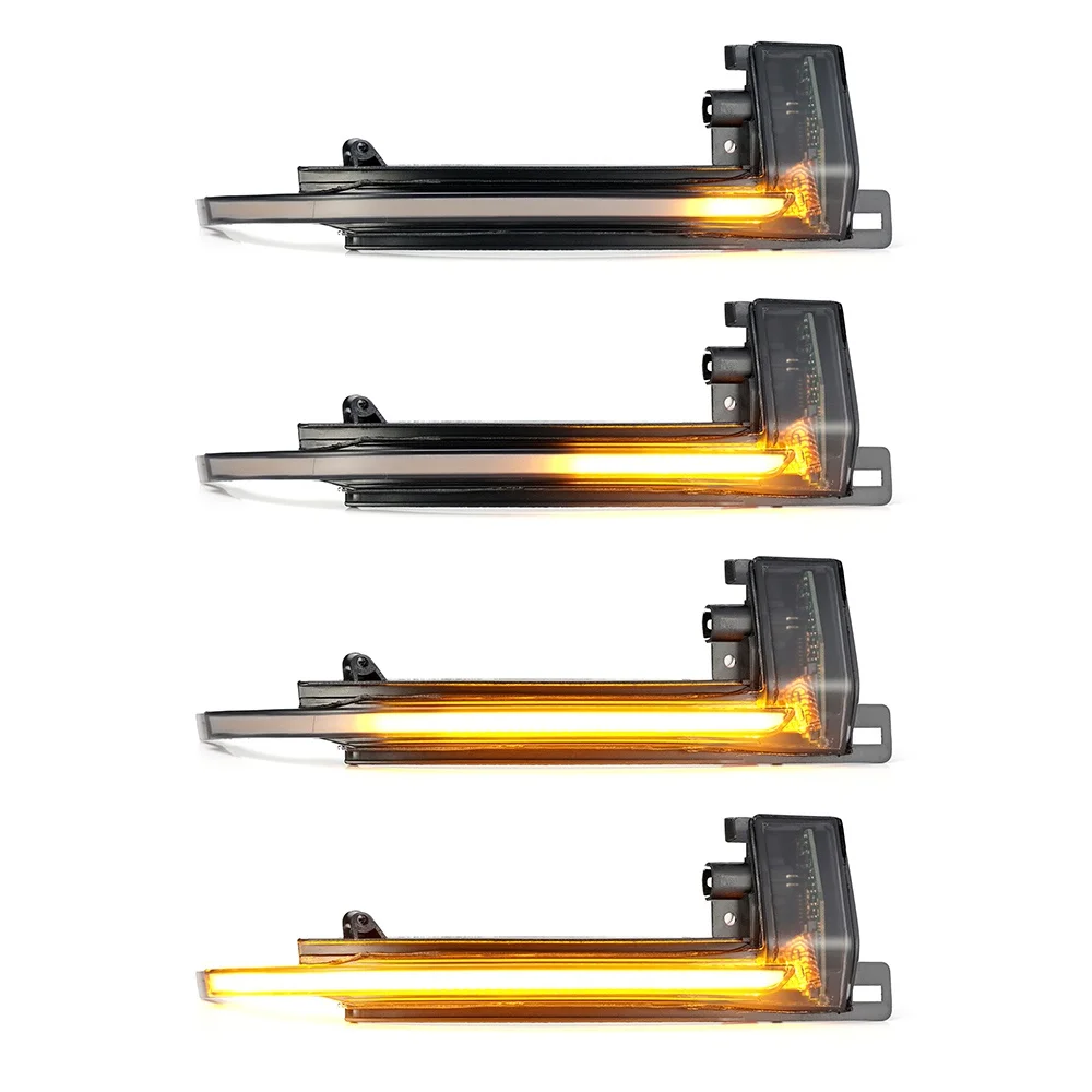 2 шт. динамический сигнал поворота светильник светодиодный боковое зеркало индикатор мигалка светильник для Audi A3 8P A4 B8 A5 B8 Q3 A6 C6 4F S6 SQ3 A8 D3 8K из нержавеющей стали
