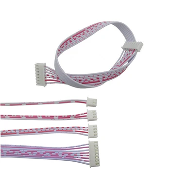 

100Pcs 10cm 11P/12P Double XH2.54 Header AWG26 Red White Wire Cable