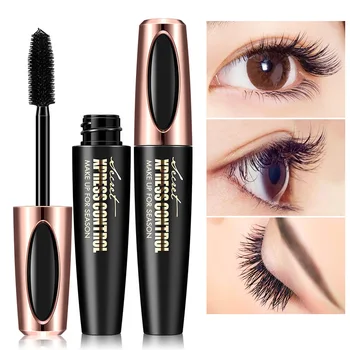 

MACFEE 4d Silk Fiber Eyelash Mascara Waterproof Long Black Lash Eyelash Extension Eye Lashes Brush Eyes Makeup Easy To Wear
