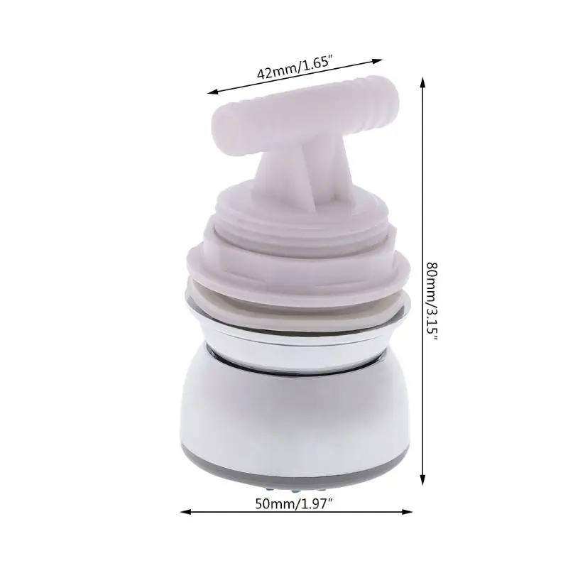 

Bathroom Hydromassage Showerhead Water Saving Rotatable Body Back Massage Shower Nozzle