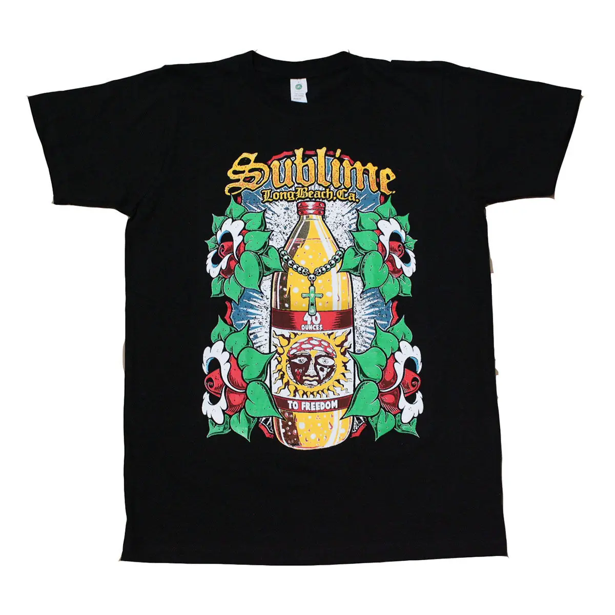 Sublime на свободу многоцветный Для мужчин футболка | Мужская одежда