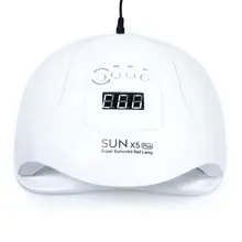 SUN X5Plus 54 Вт УФ-лампа для геля Сушилка для ногтей светодиодный Белый свет для ногтей машина лампа для маникюра для гель-лака инструменты для дизайна ногтей SUNX9 48 Вт