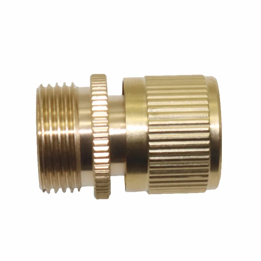 5 шт. латунный соединитель для шланга 3/4 дюйма|garden water connectors|hose connectorwater connector |