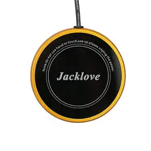 Нагреватель для кофейной кружки и подогреватель напитков водостойкая стеклянная панель Электрический нагреватель пластина с 63 дюйм(ов) длинный шнур