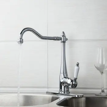 

Hot/Cold Basin Kitchen Bathroom Wash Basin Faucet + Hose +Cover Plate 84855724 Sink Water Tap Vessel Faucets,Mixers & Taps