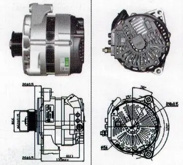 28 В 70A генератор JFZ2972VG VG1246090017 для steyr|alternator|alternator 28v |