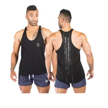 Бренд YEMEKE быстросохнущая одежда Бодибилдинг Спортзал майка Мужская спортивная рубашка без рукавов хлопок мужская Нижняя майка модный жилет
