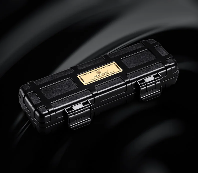 CIGARLOONG Cigar Humidor дорожная портативная Сигара коробка 2 палочки сигары пакеты CL-082