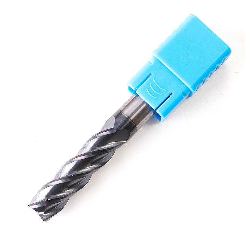 

ZGT Alloy Carbide End Mill Cutting HRC50 4 Flute 4mm 5mm 6mm 8mm 10mm 12mm Tungsten Steel Milling Cutter End Mill Metal Cutter