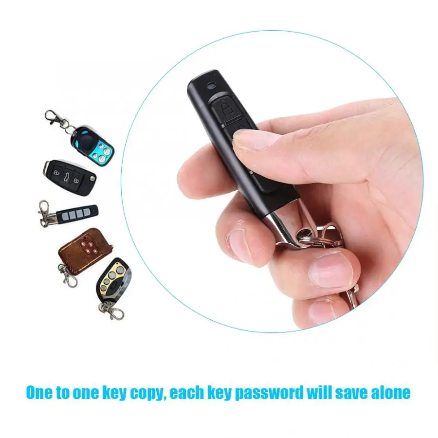 433MHz Garage Door Copy Remote Controller Universal Car Security Alarm Cloning Duplicator Lock