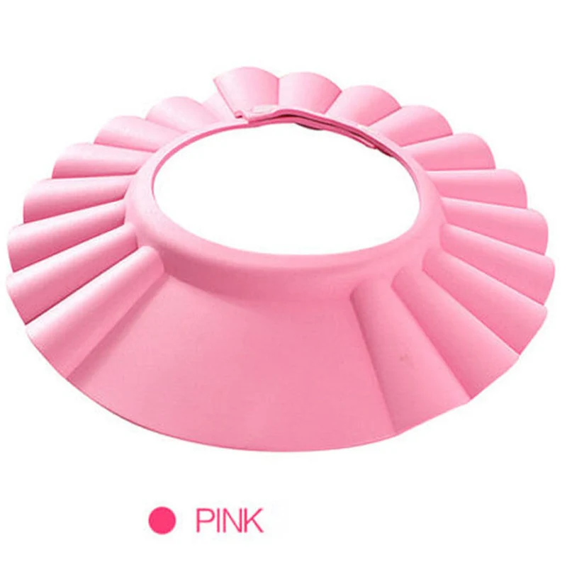 

Baby Protect Caps Hat Kid's Thing Infant Unisex Shampoo Shower Bathing Protect Soft Cap Hat for Baby Children Kid Bath Safe Gift