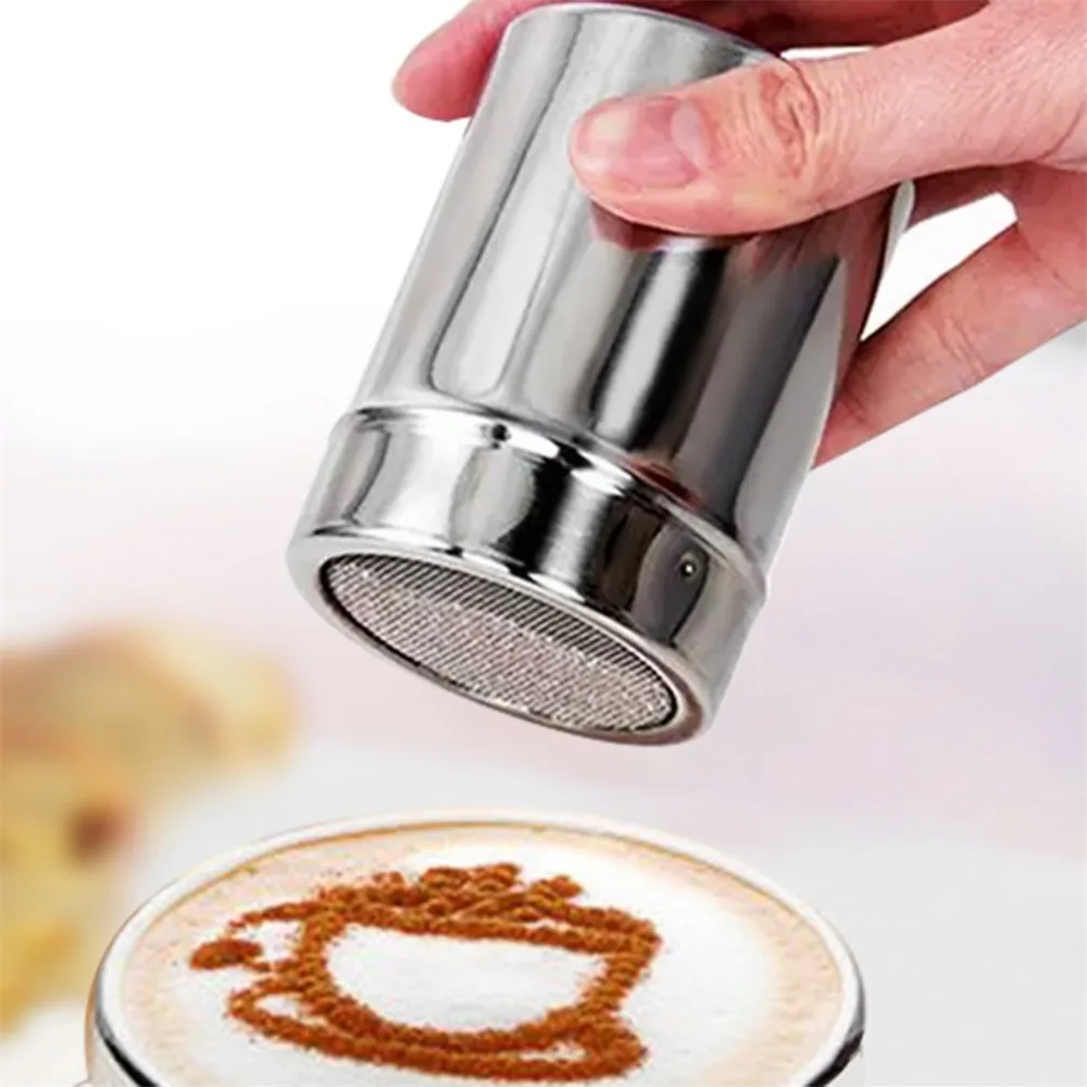 Buy Stainless Steel Chocolate Shaker Cocoa Flour