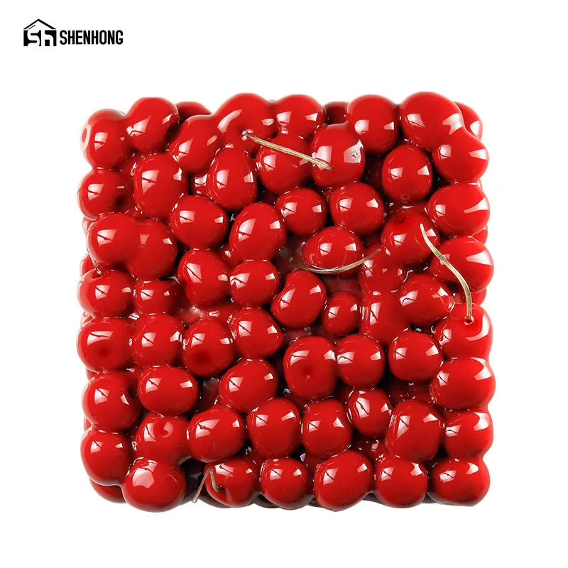 

SHENHONG Amazing Cherry Cake Pan For Baking Pop Silicone Mold 3D Mousse Moulds Bakeware shapes Silikonform Moule