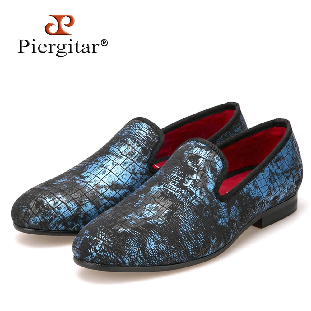 

Special Crocodile Print Suede Leather Plus Size Men shoes Smoking Slippers Men Flats Size US 6-13 Free shipping