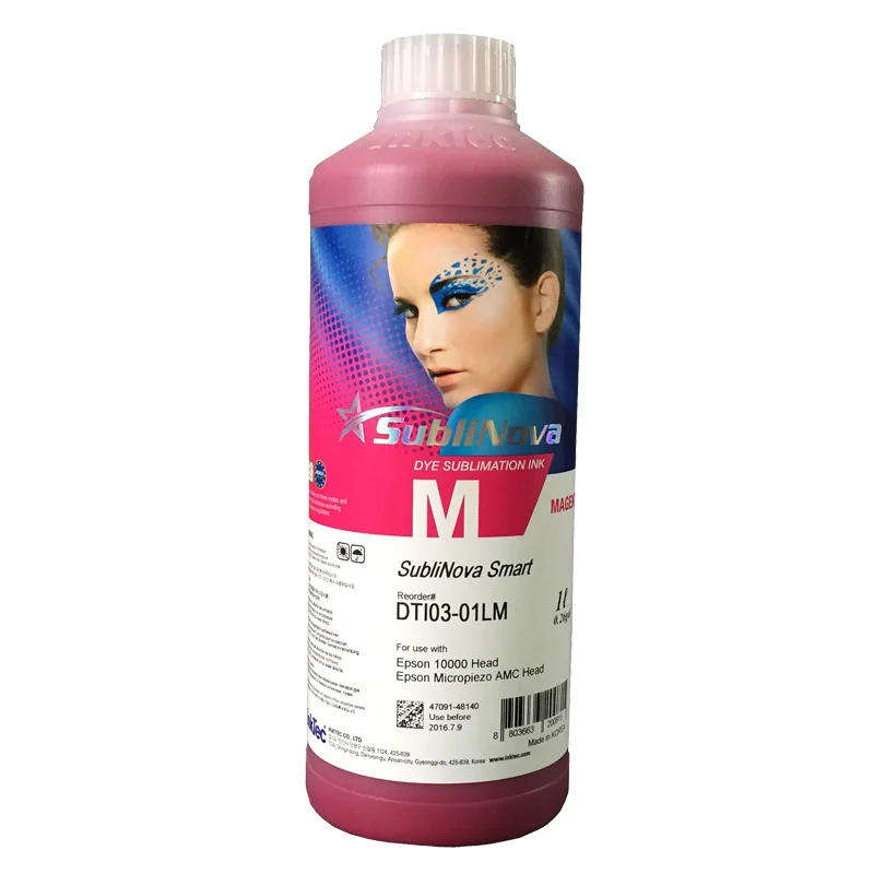 Sublimation Ink Heat Transfer Ink For EPSON Inkjet Printer (6 colorx1000ml) Sublimation Ink Heat Transfer Ink For EPSON Inkjet Printer (6 colorx1000ml)