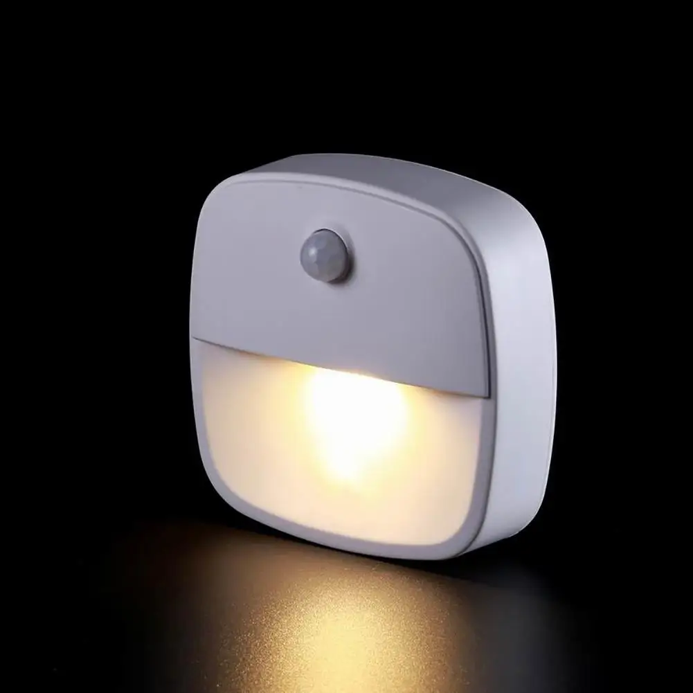 

Mini Portable Energy Saving Human Body Induction Motion Sensor LED Night Light