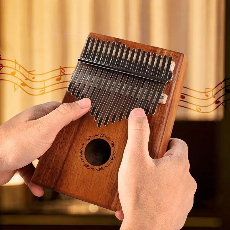 Профессиональный 17 клавиш Kalimba Mbira Calimba Африканский большой палец пианино перкуссия тела музыкальный инструмент с тюнером молоток