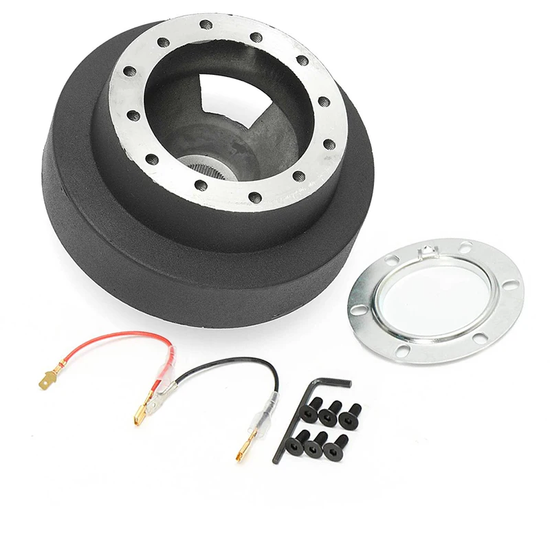 

Car Racing Steering Wheel Quick Release Hub Adapter Snap Off Boss Kit For BMW E46 Vauxhall OPEL CORSA ASTRA CALIBRE OMEGA