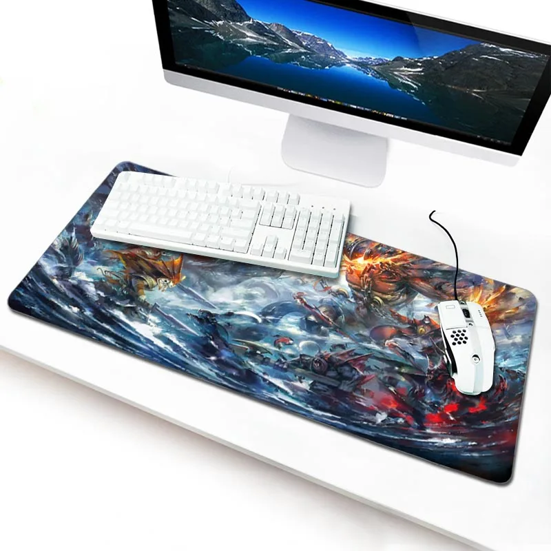  Personality Design Painting Mouse Pad Durable Overlock Rubber DOTA Mice Play Mat PC Computer Laptop