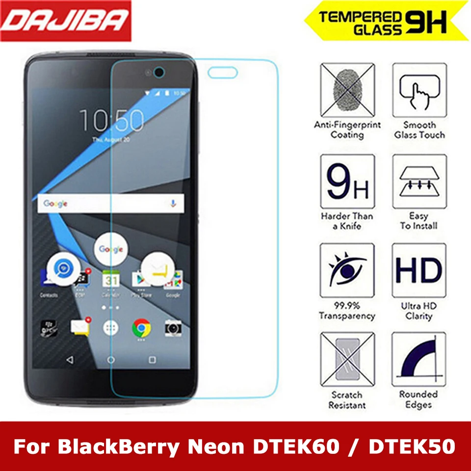 9H 2.5D Закаленное стекло для BlackBerry DTEK60 DTEK50 защитная пленка Взрывозащищенная |